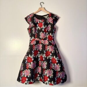 ModCloth Brocade Floral Dress